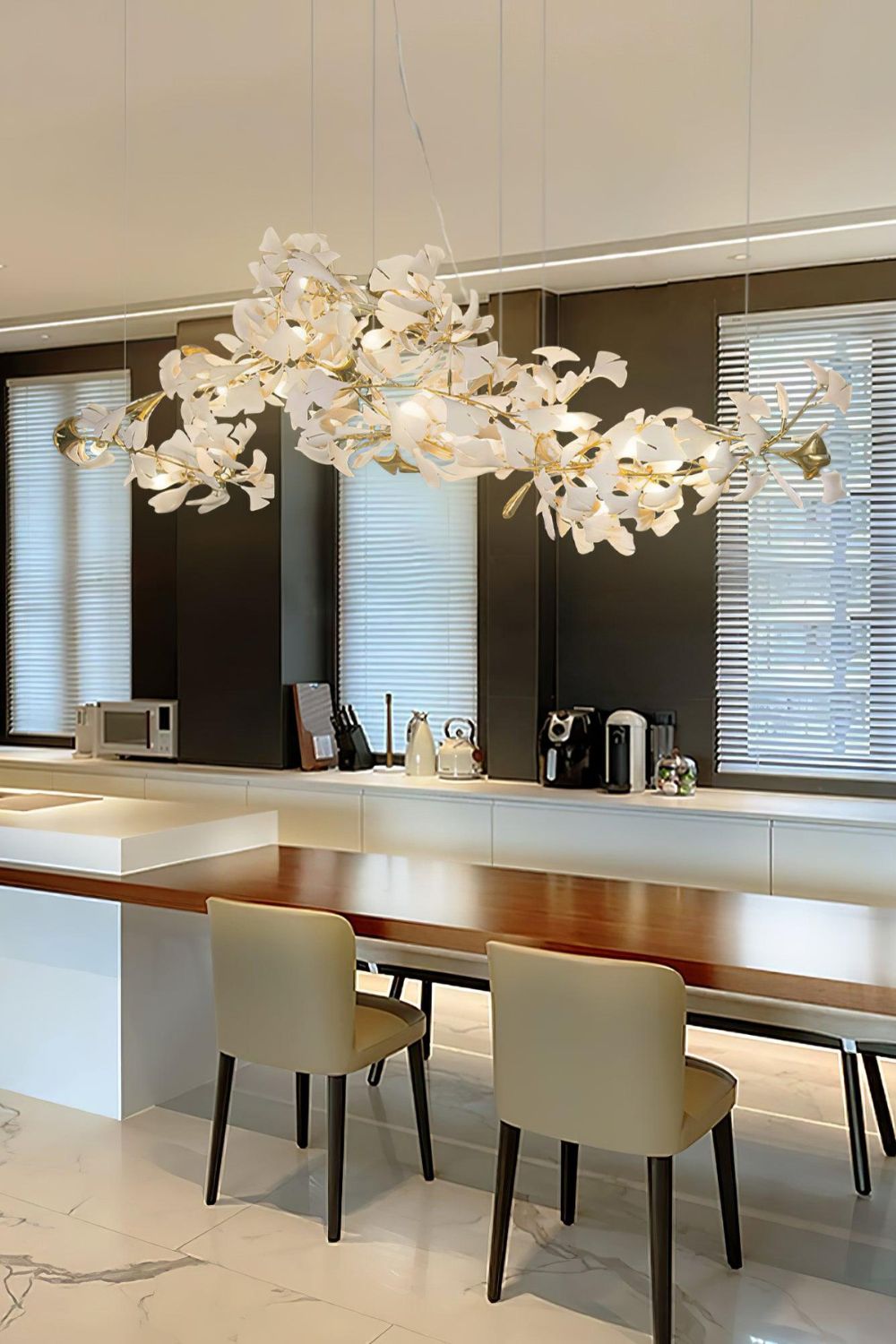 Gingko Chandelier N - everlamps