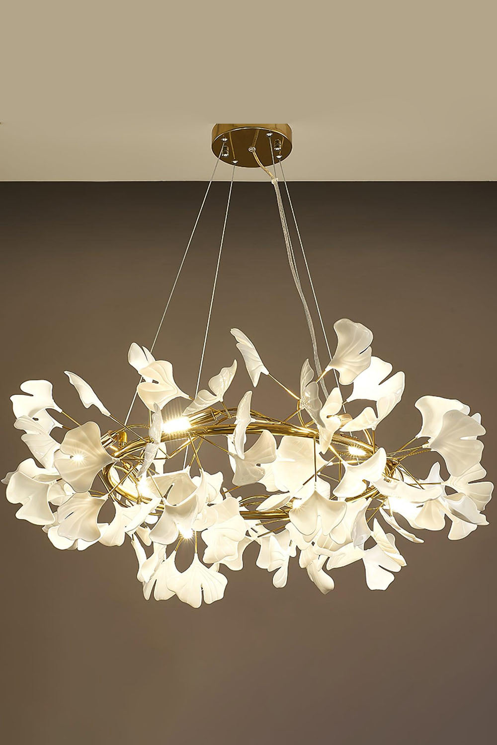 Gingko Chandelier O - everlamps