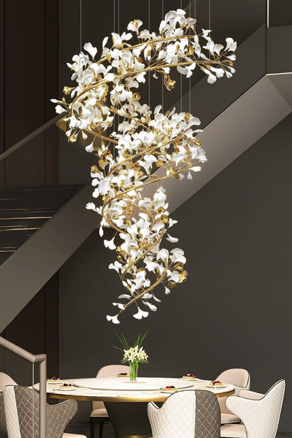 Gingko Chandelier Q - everlamps