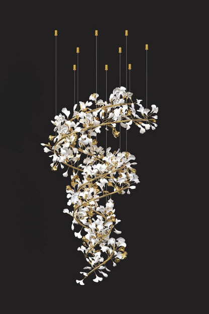 Gingko Chandelier Q - everlamps