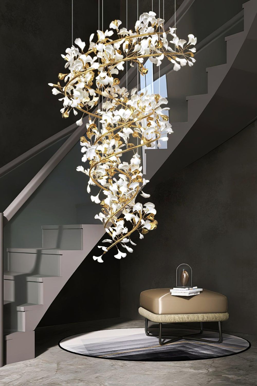 Gingko Chandelier Q - everlamps