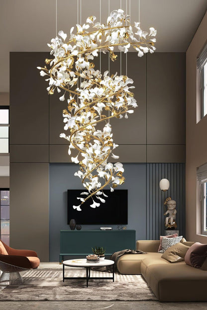 Gingko Chandelier Q - everlamps