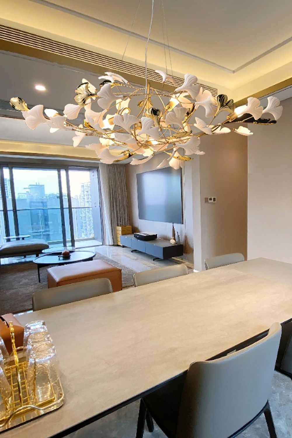 Gingko Chandelier S - everlamps