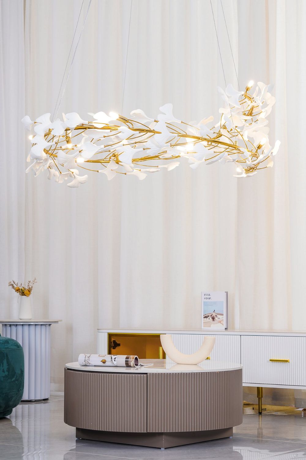 Gingko Chandelier U - everlamps