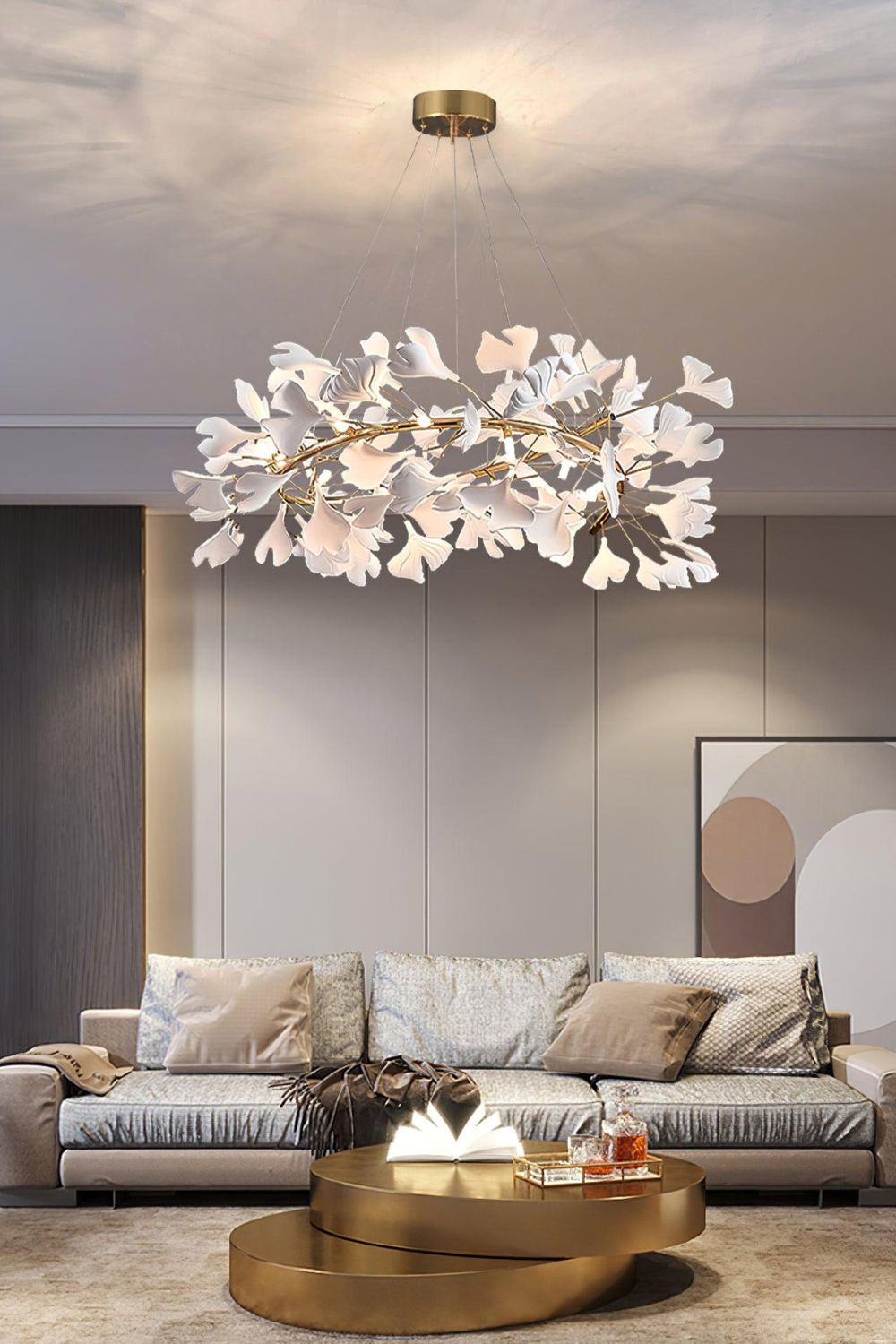 Gingko Chandelier U - everlamps