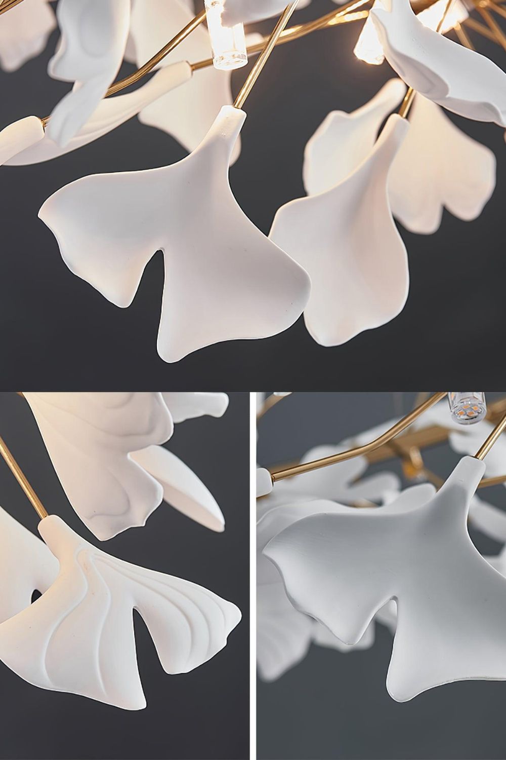 Gingko Chandelier U - everlamps