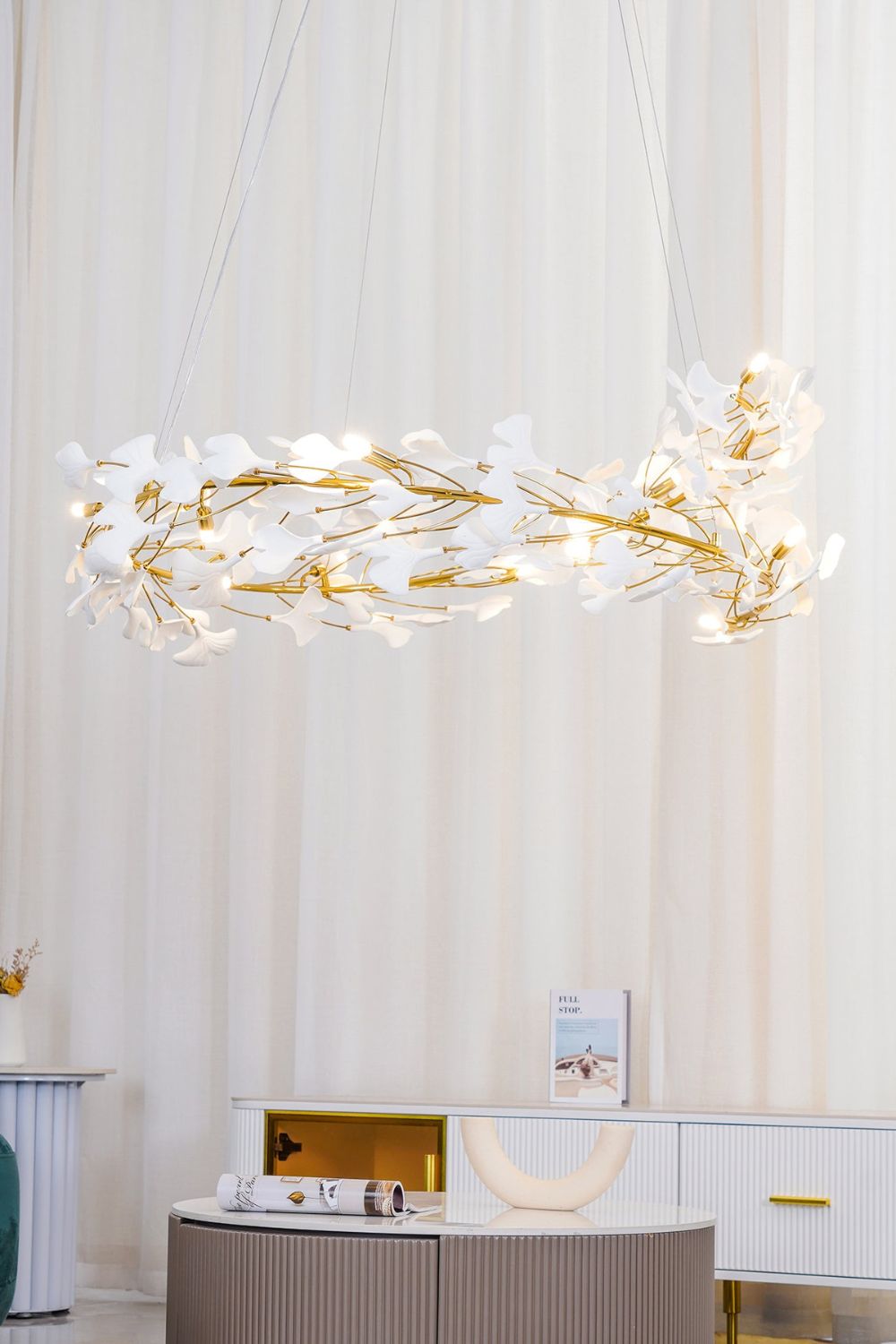 Gingko Chandelier U - everlamps