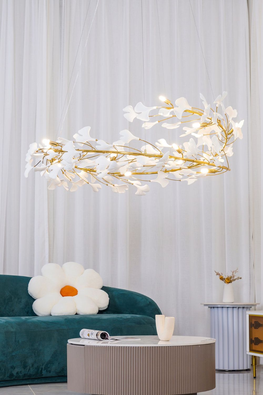 Gingko Chandelier U - everlamps