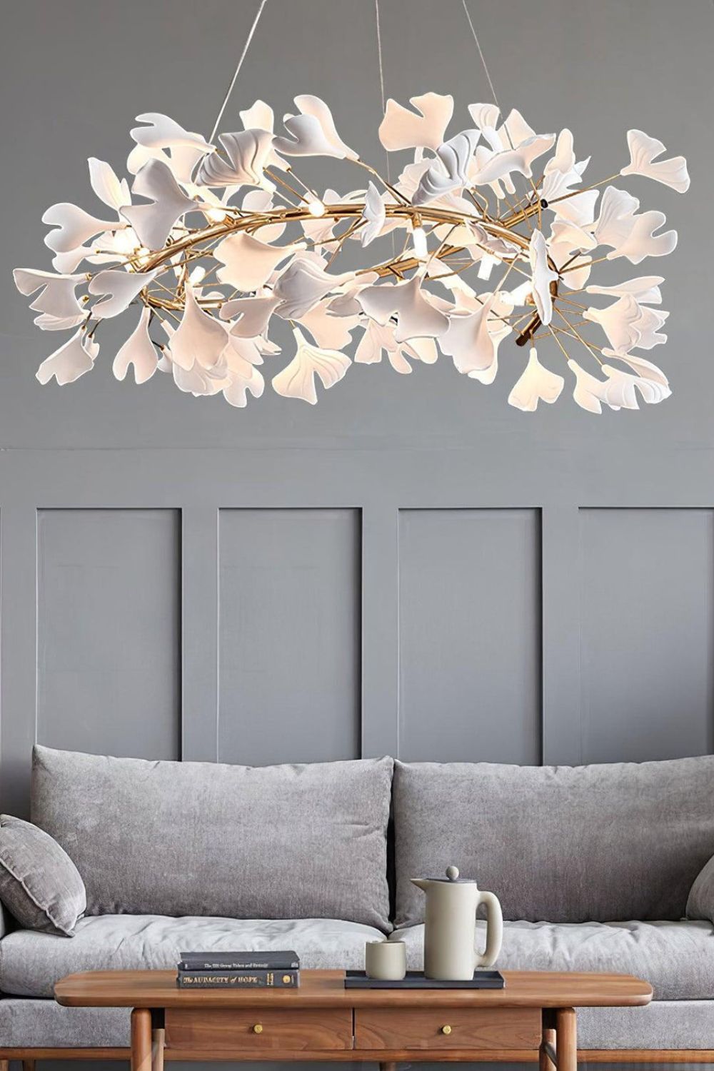 Gingko Chandelier U - everlamps