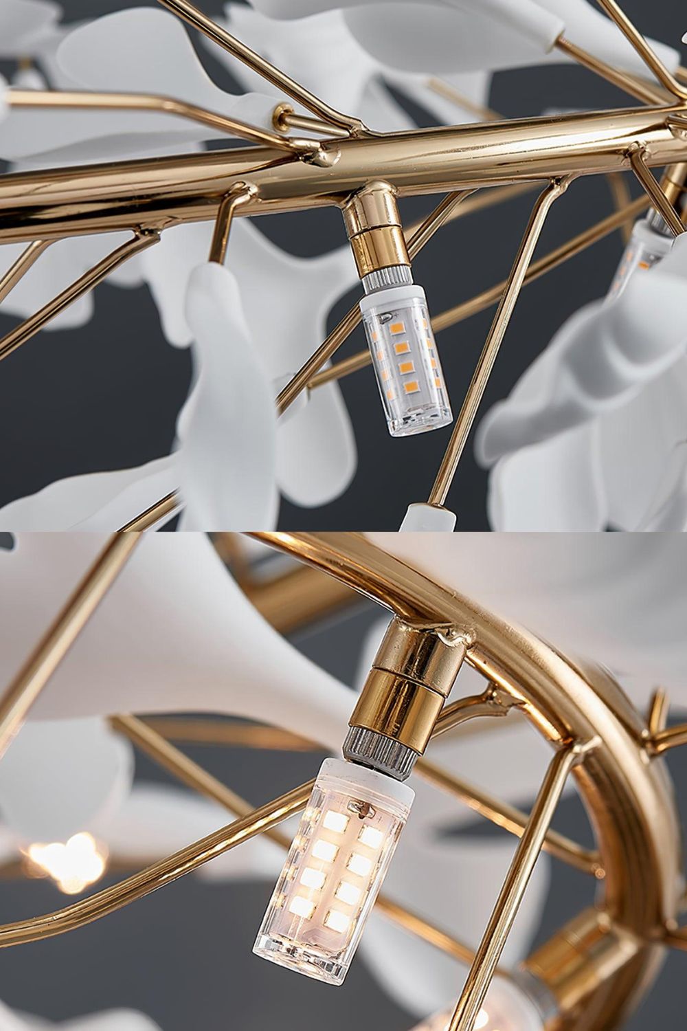 Gingko Chandelier U - everlamps