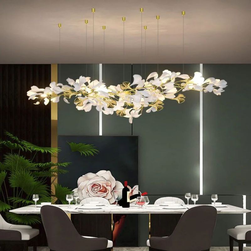 Eden Ginkgo D Branch Chandelier