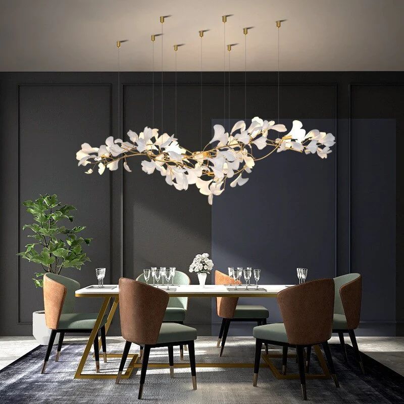 Eden Ginkgo D Branch Chandelier