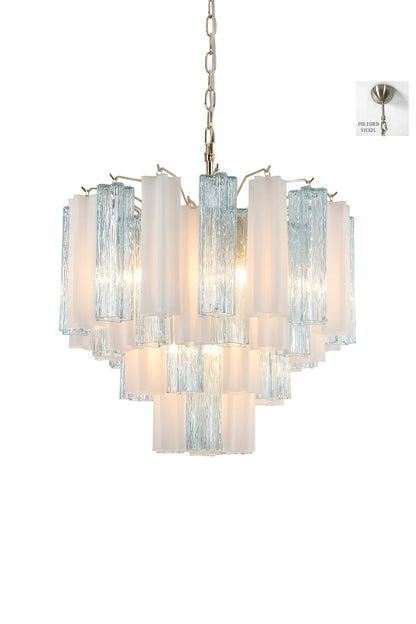 Glacier Ice Glass Chandelier Samu  Lamp