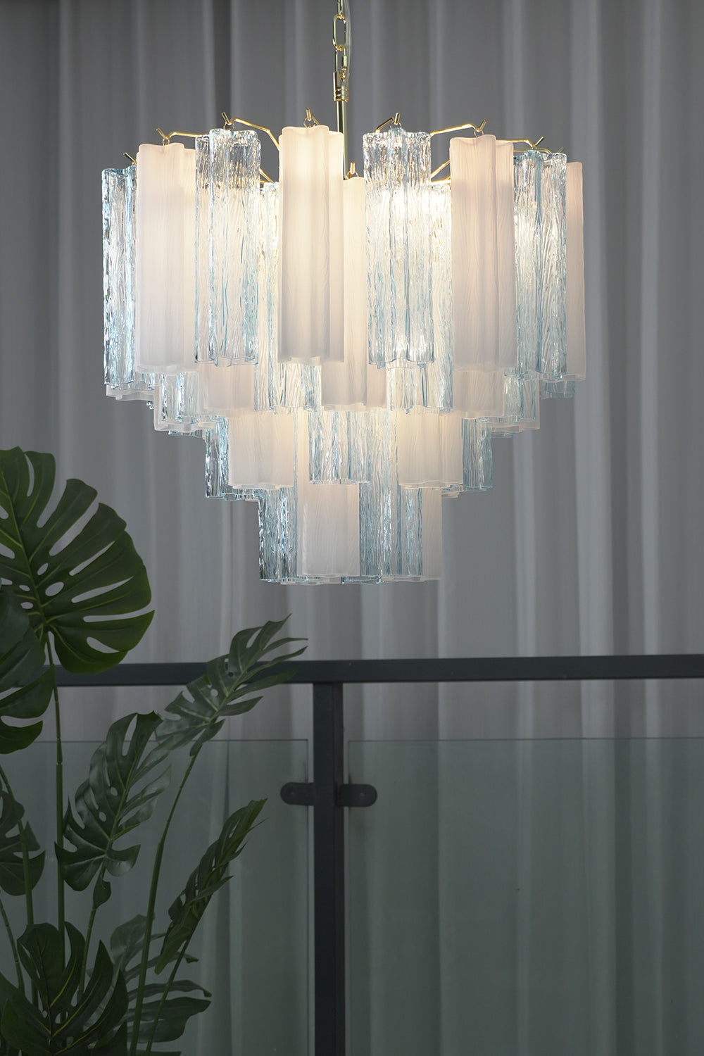 Glacier Ice Glass Chandelier for indoor | Samu  Lamp