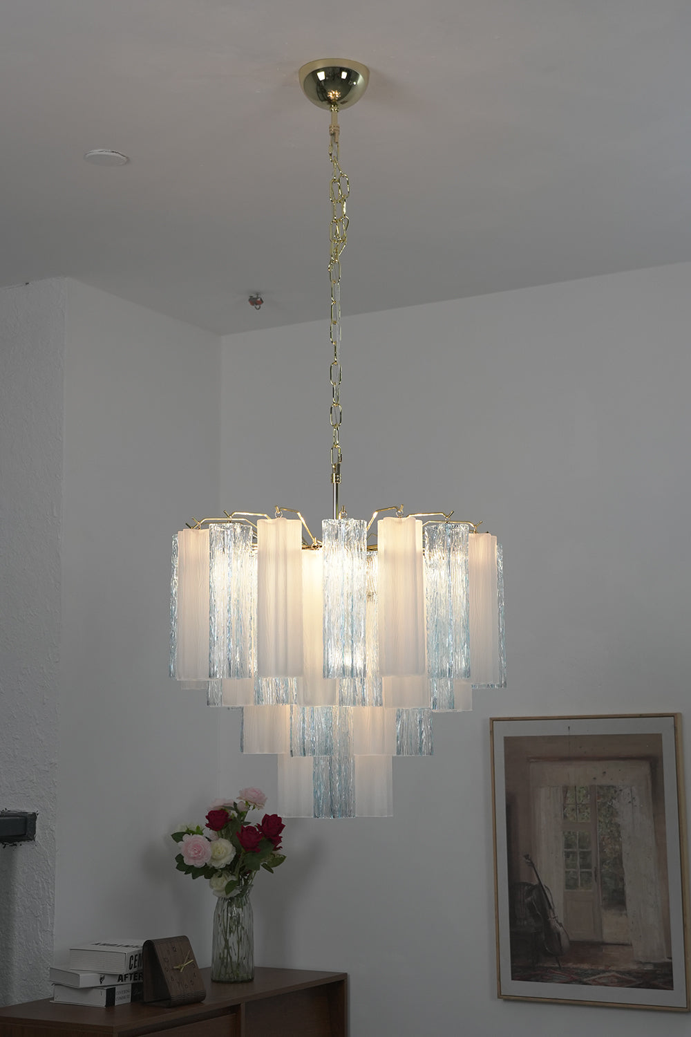Glacier Ice Glass Chandelier for indoor | Samu  Lamp