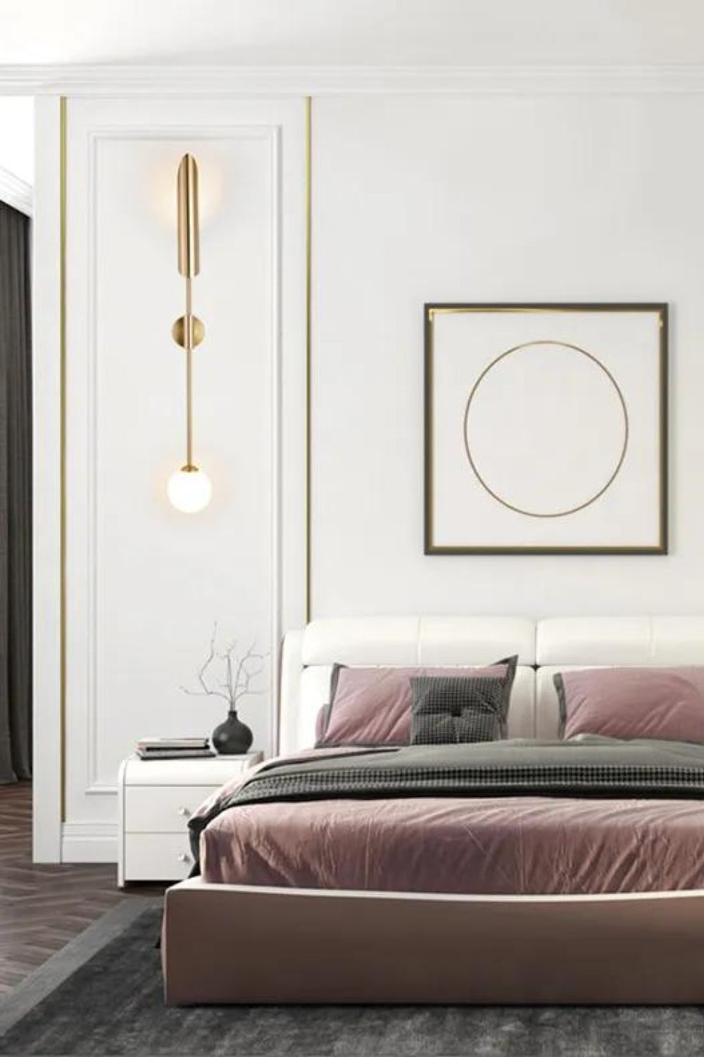 Gold Ion Modern Wall Lamp - view 8 | everlamps