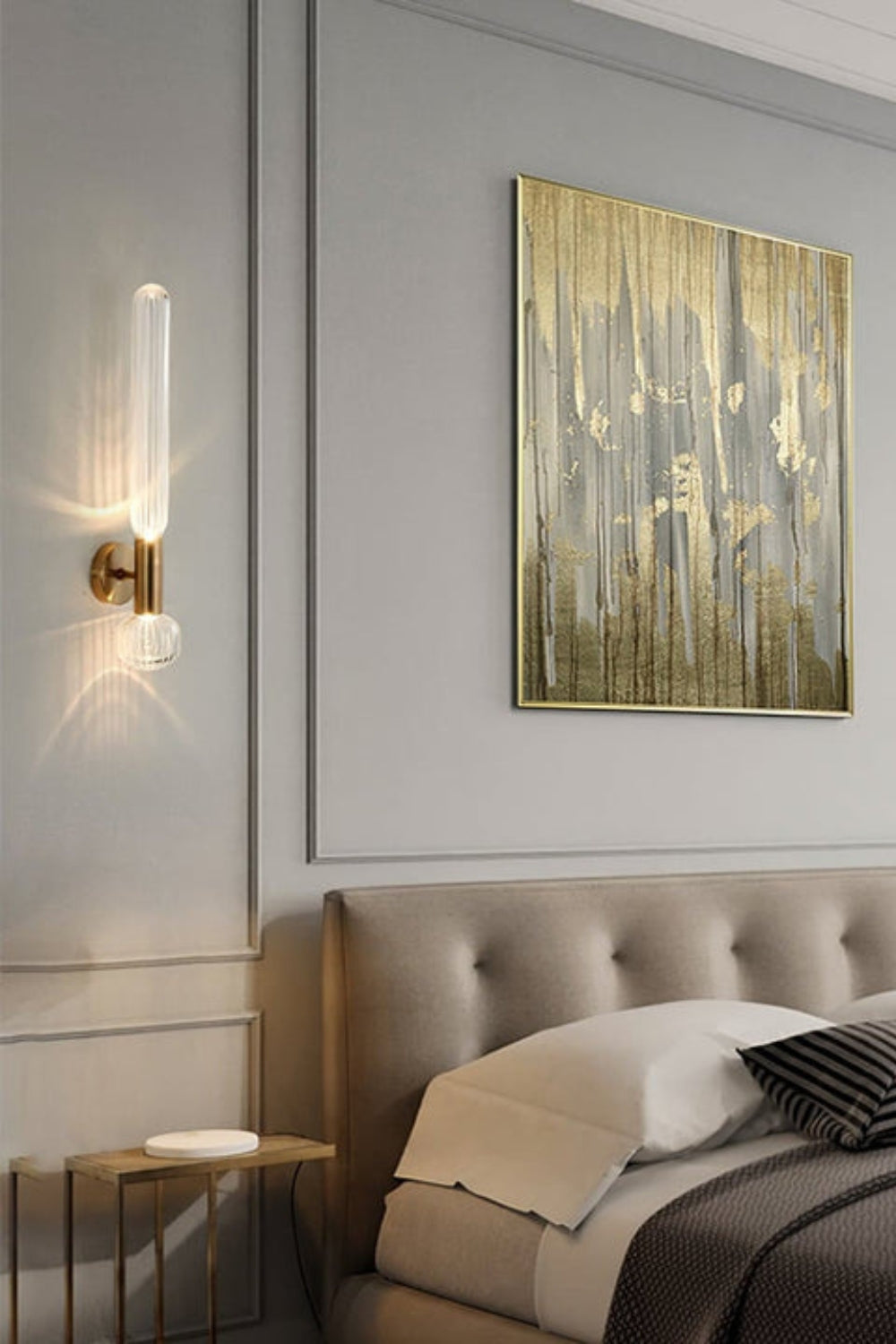 Glaive Glass Wall Lamp - view 4 | everlamps