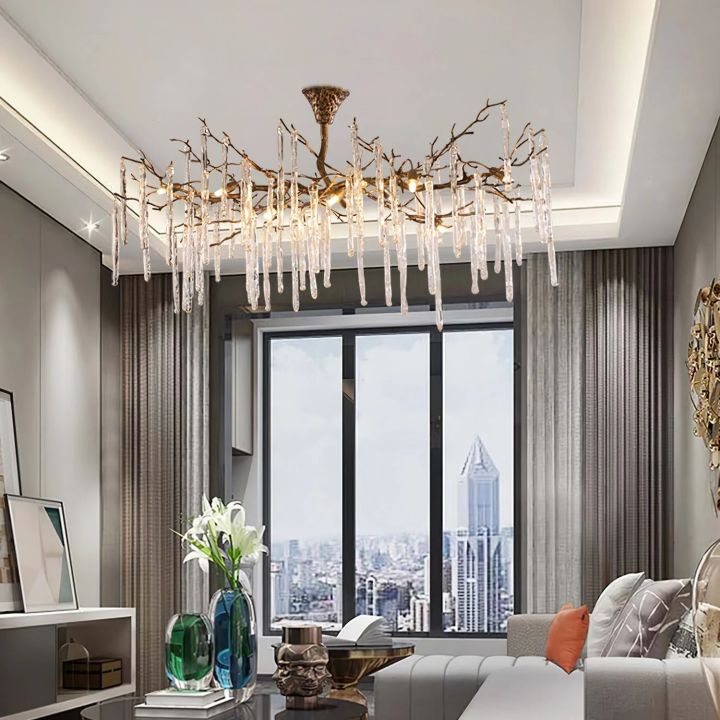 Teardrop Glamour Dripstone Chandelier