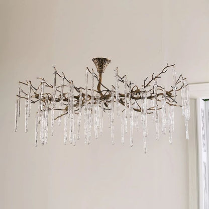 Teardrop Glamour Dripstone Chandelier
