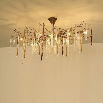 Teardrop Glamour Dripstone Chandelier