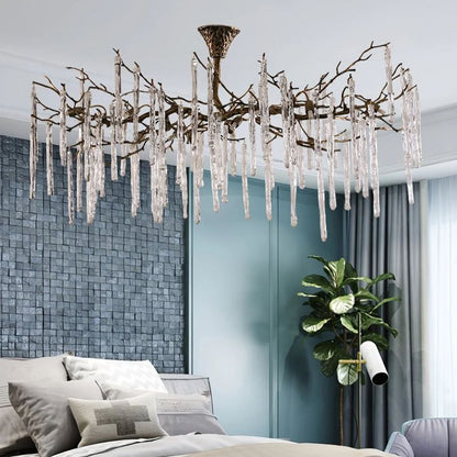 Teardrop Glamour Dripstone Chandelier