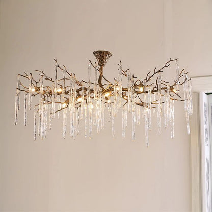 Teardrop Glamour Dripstone Chandelier