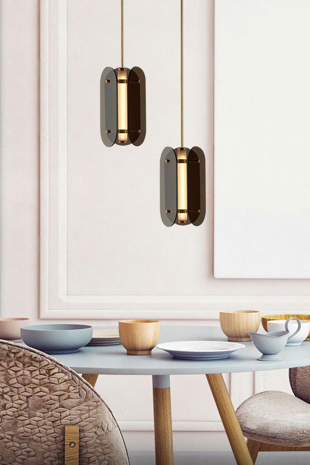 Glass Arch Pendant Lamp - everlamps