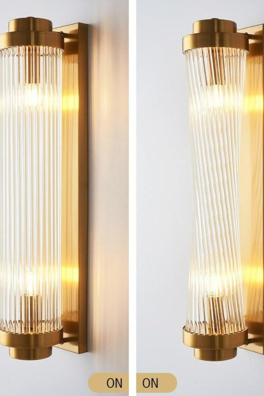 Glass Column Wall Sconce - view 12 | everlamps