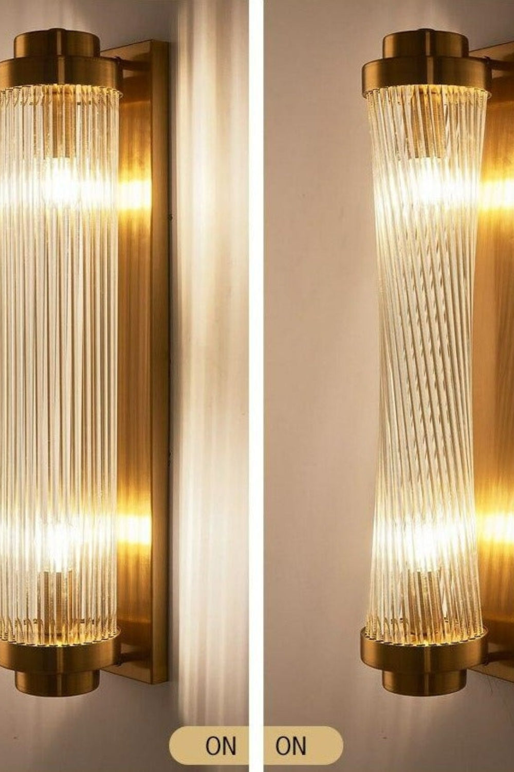 Glass Column Wall Sconce - view 13 | everlamps
