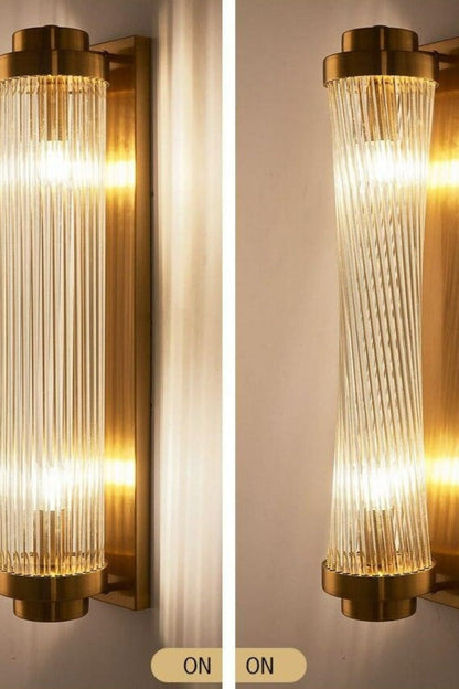 Glass Column Wall Sconce - view 13 | everlamps