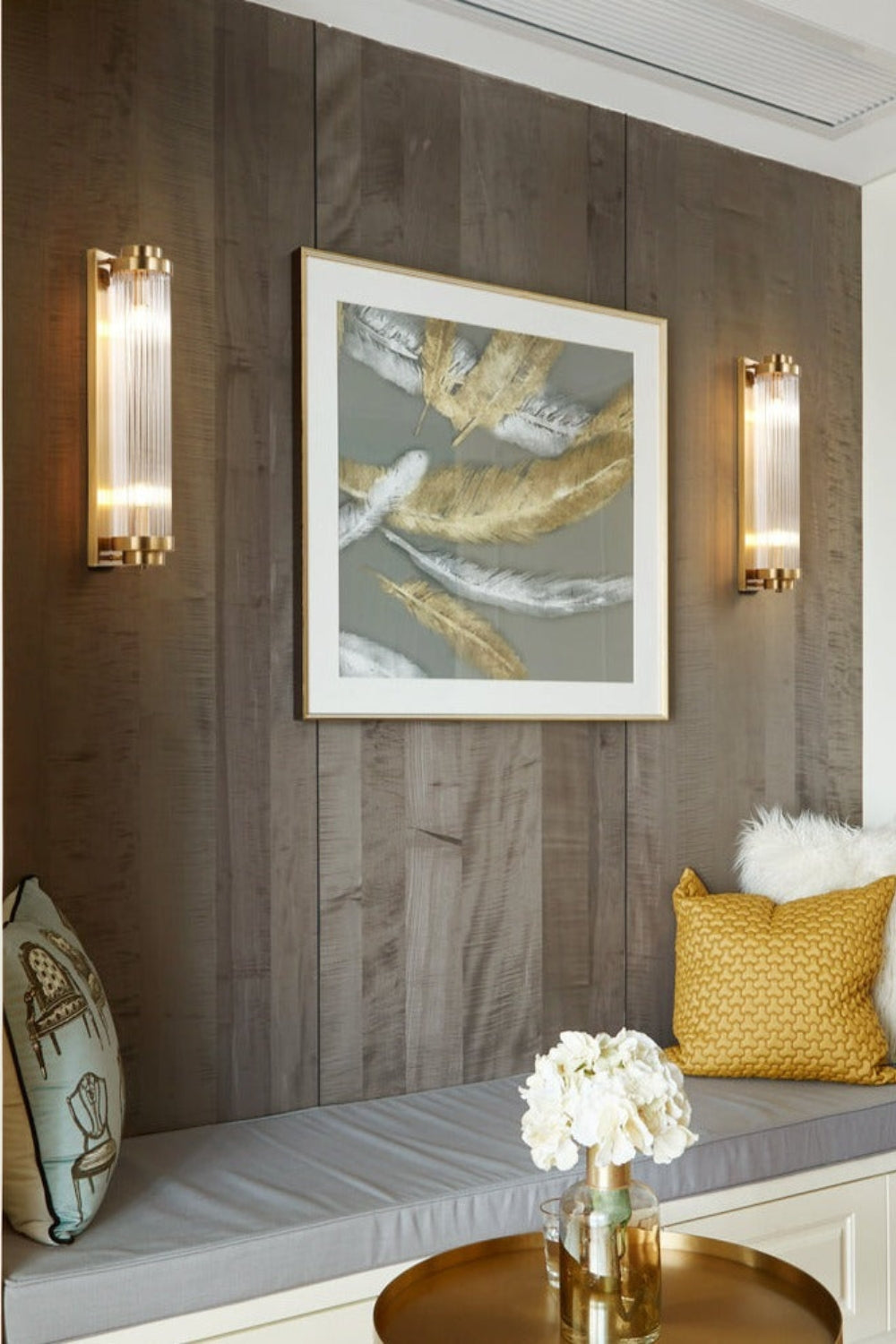 Glass Column Wall Sconce - view 3 | everlamps
