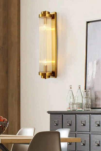 Glass Column Wall Sconce - view 4 | everlamps