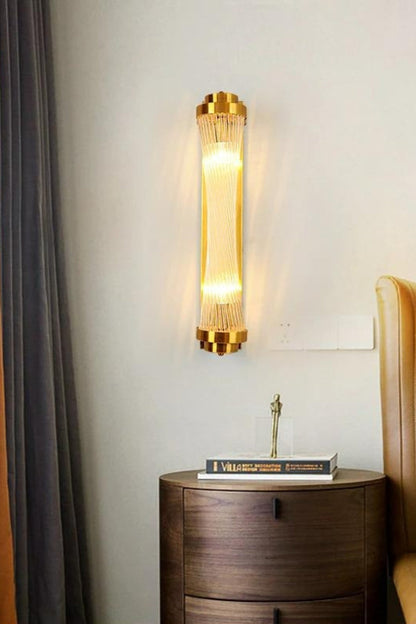 Glass Column Wall Sconce - view 5 | everlamps