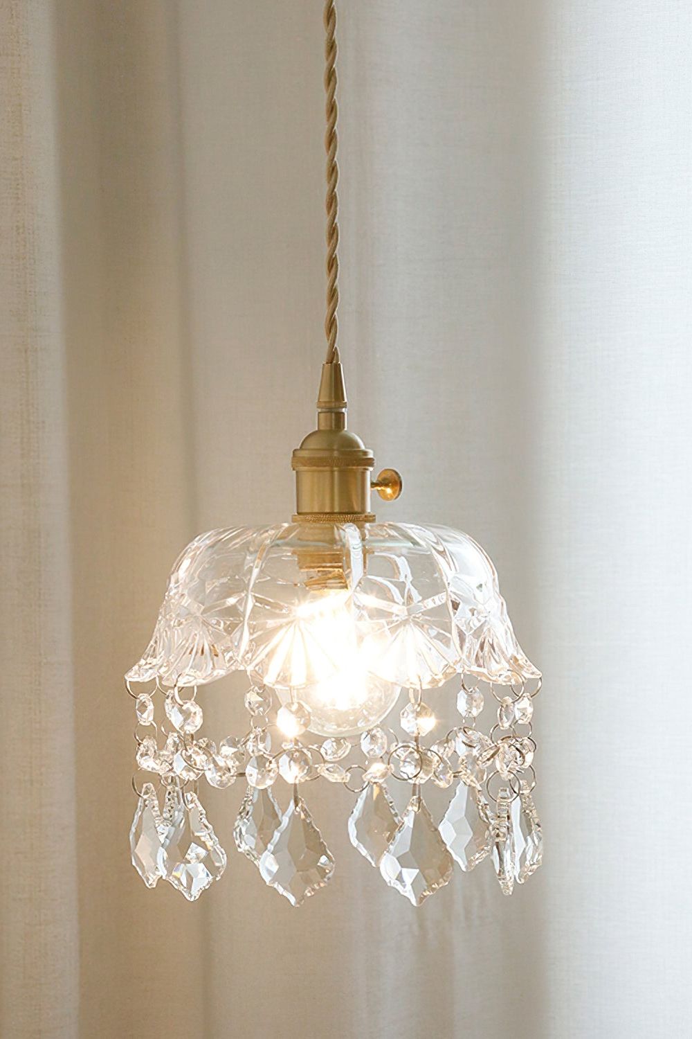 Glass Jewel Pendant Light - everlamps