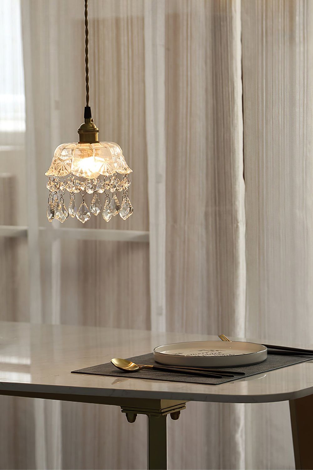 Glass Jewel Pendant Light - everlamps