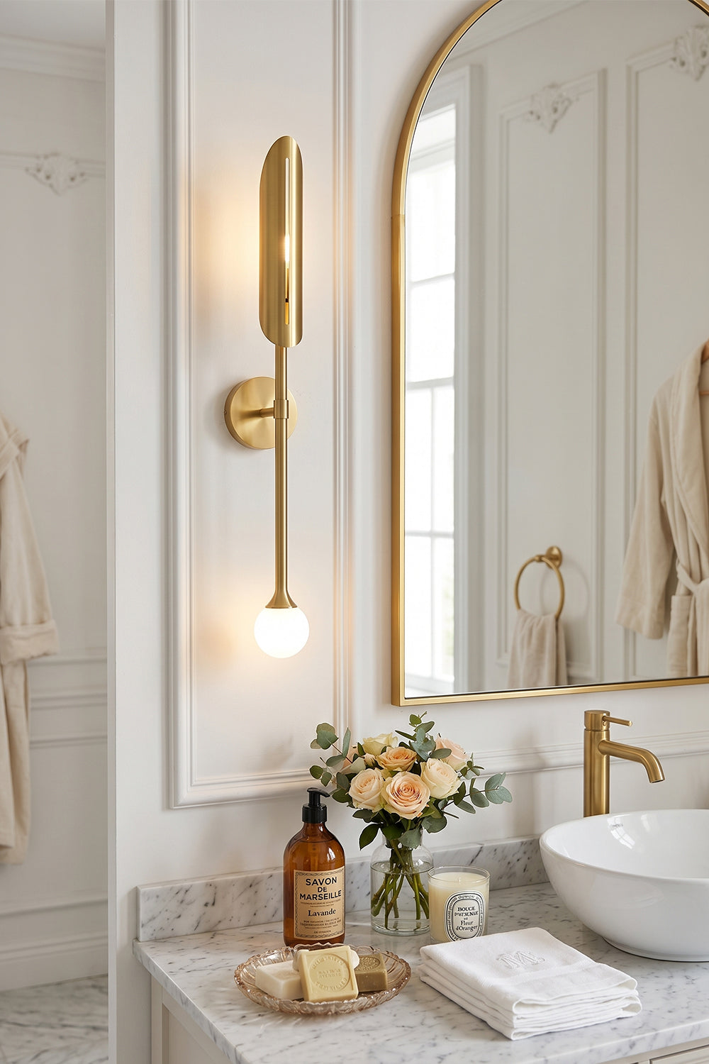 Gold Ion Modern Wall Lamp - view 6 | everlamps