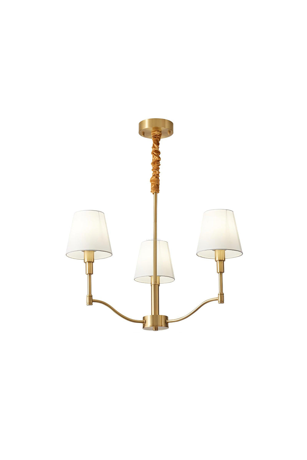 Golden Luxe Mid-Century Chandelier - view 10 | everlamps