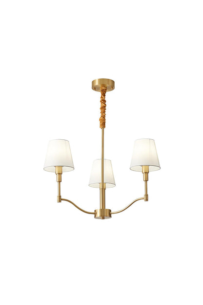Golden Luxe Mid-Century Chandelier - view 10 | everlamps