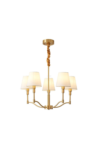 Golden Luxe Mid-Century Chandelier - view 11 | everlamps