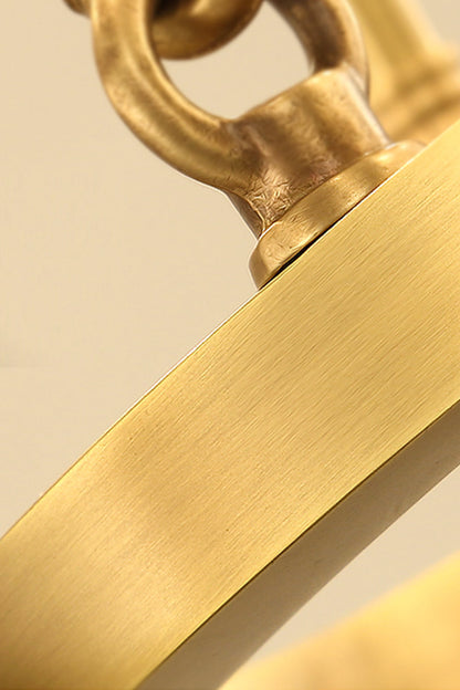 Golden Ring Candle-Arm Chandelier - view 15 | everlamps