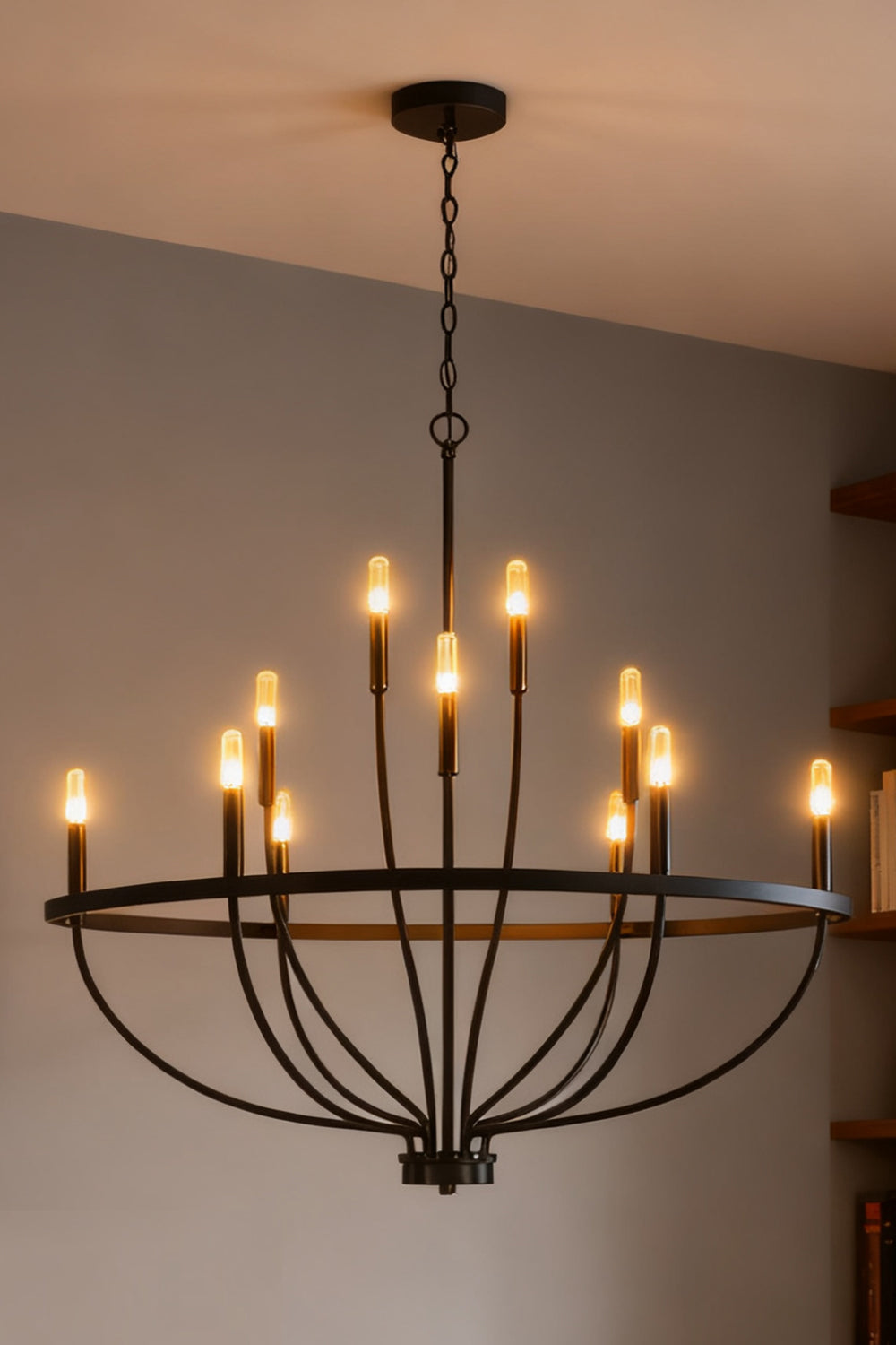 Greyson Bowl Chandelier - view 10 | everlamps