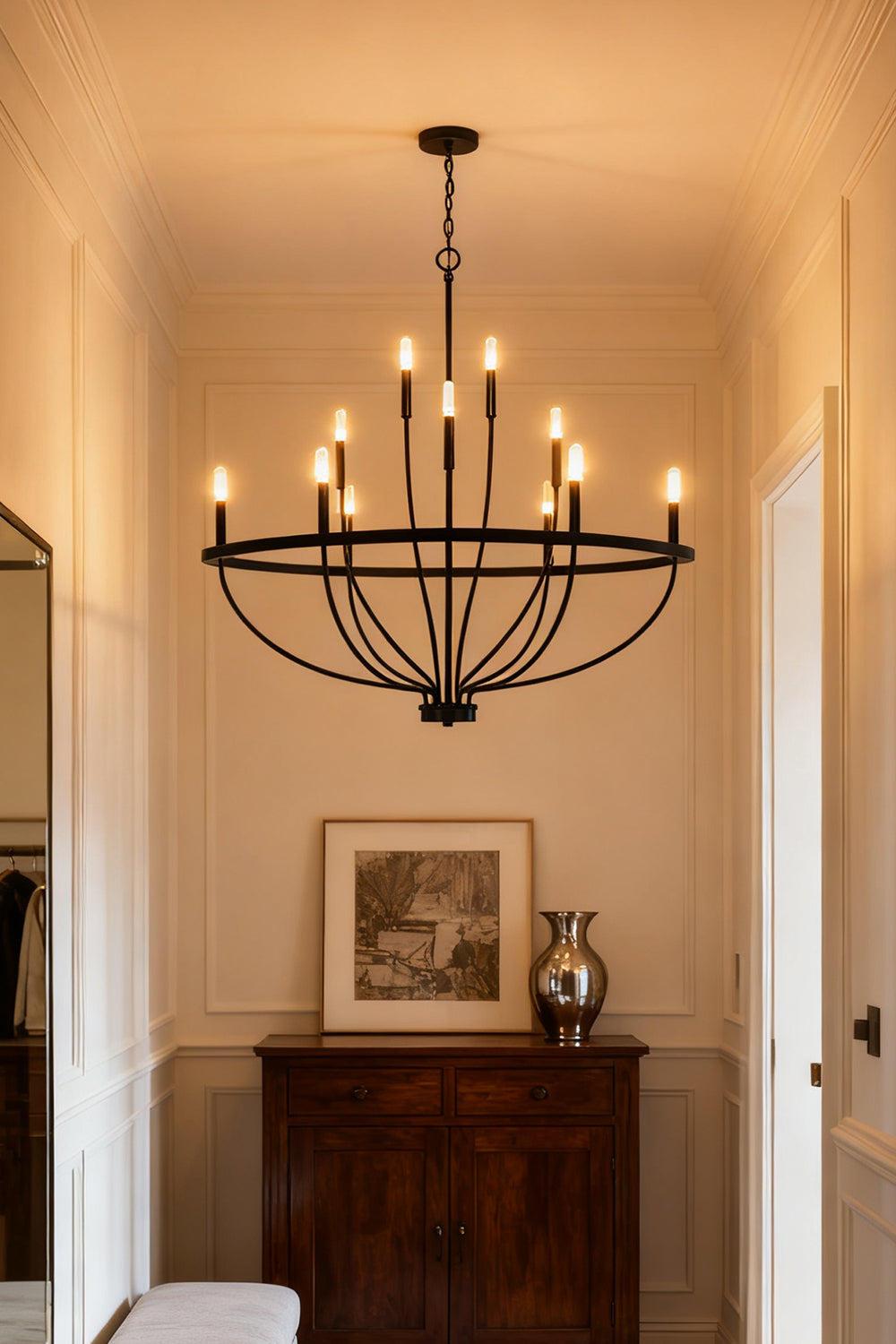Greyson Bowl Chandelier - view 6 | everlamps