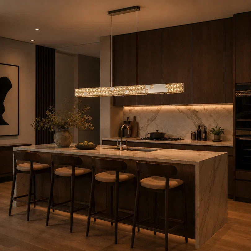 Aura K9 Crystal Linear Chandelier