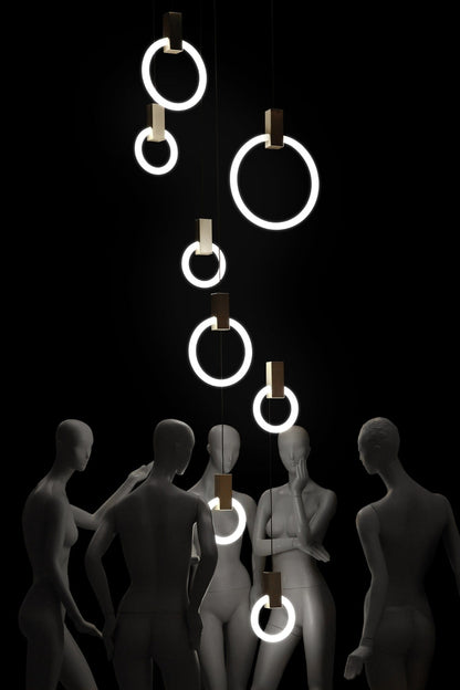 Halo Suspended lights - everlamps