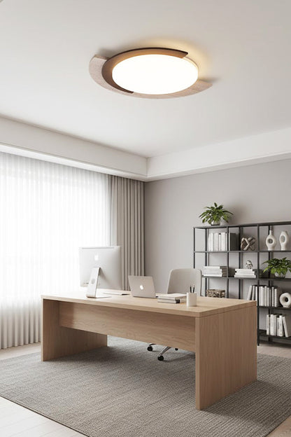 Halo Travertine Ceiling Light - view 10 | everlamps