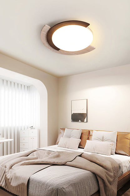 Halo Travertine Ceiling Light - view 2 | everlamps