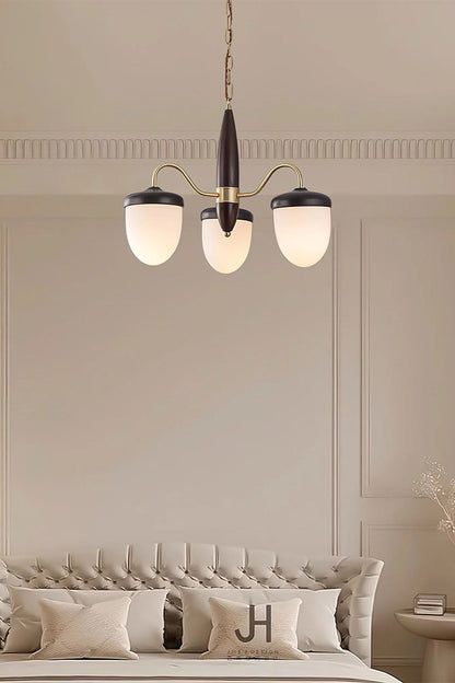 Hazelnut Branch Chandelier - view 10 | everlamps