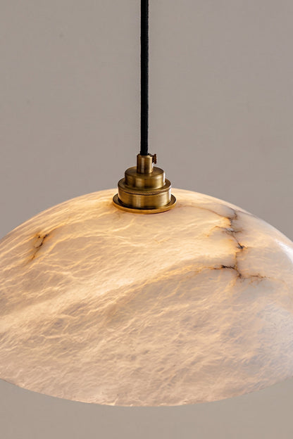 Helios Alabaster Pendant Lamp | detail | Samu  Lamp
