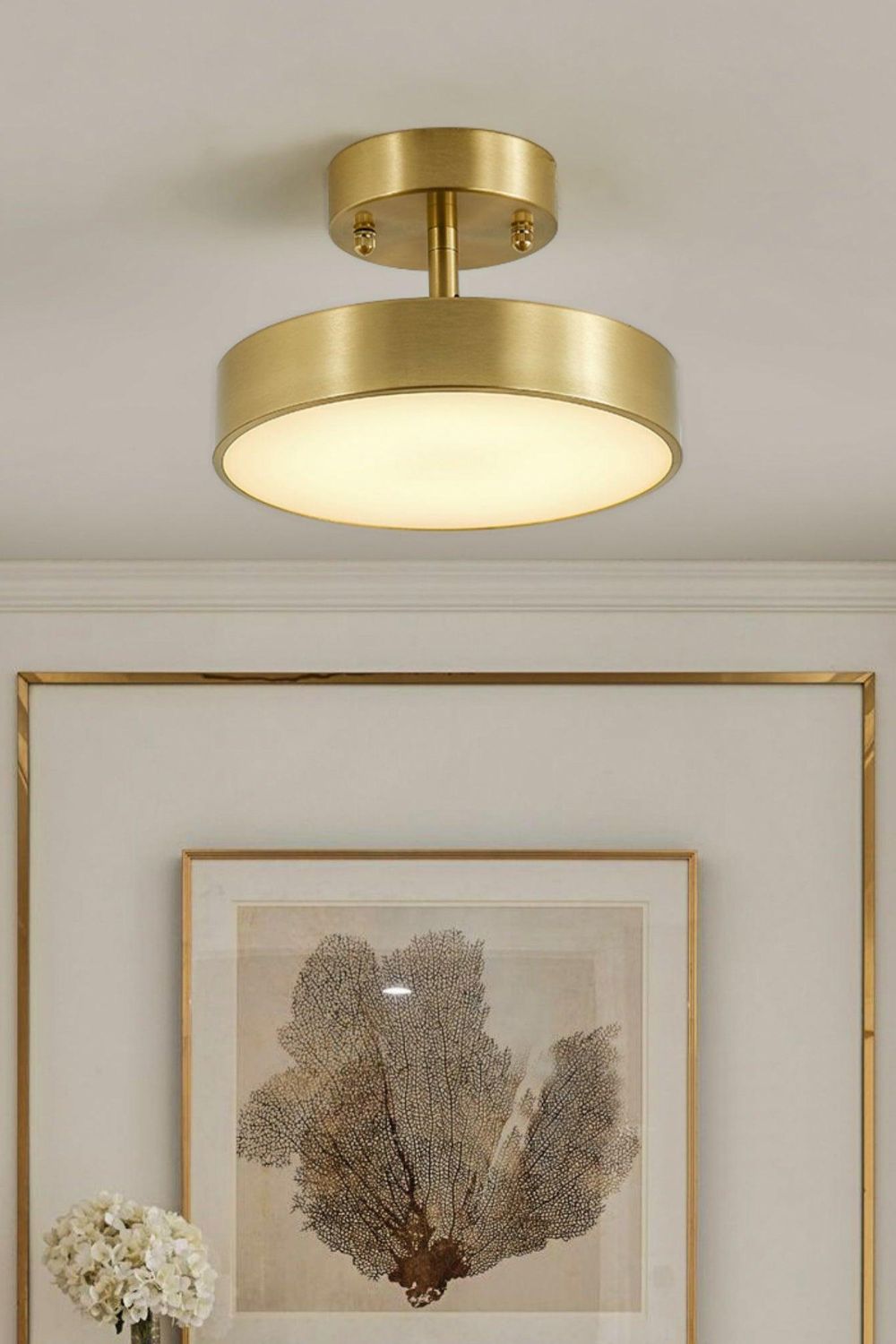 Brass Hero Rotating Ceiling Lamp - view 10 | everlamps