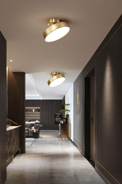Brass Hero Rotating Ceiling Lamp - view 6 | everlamps